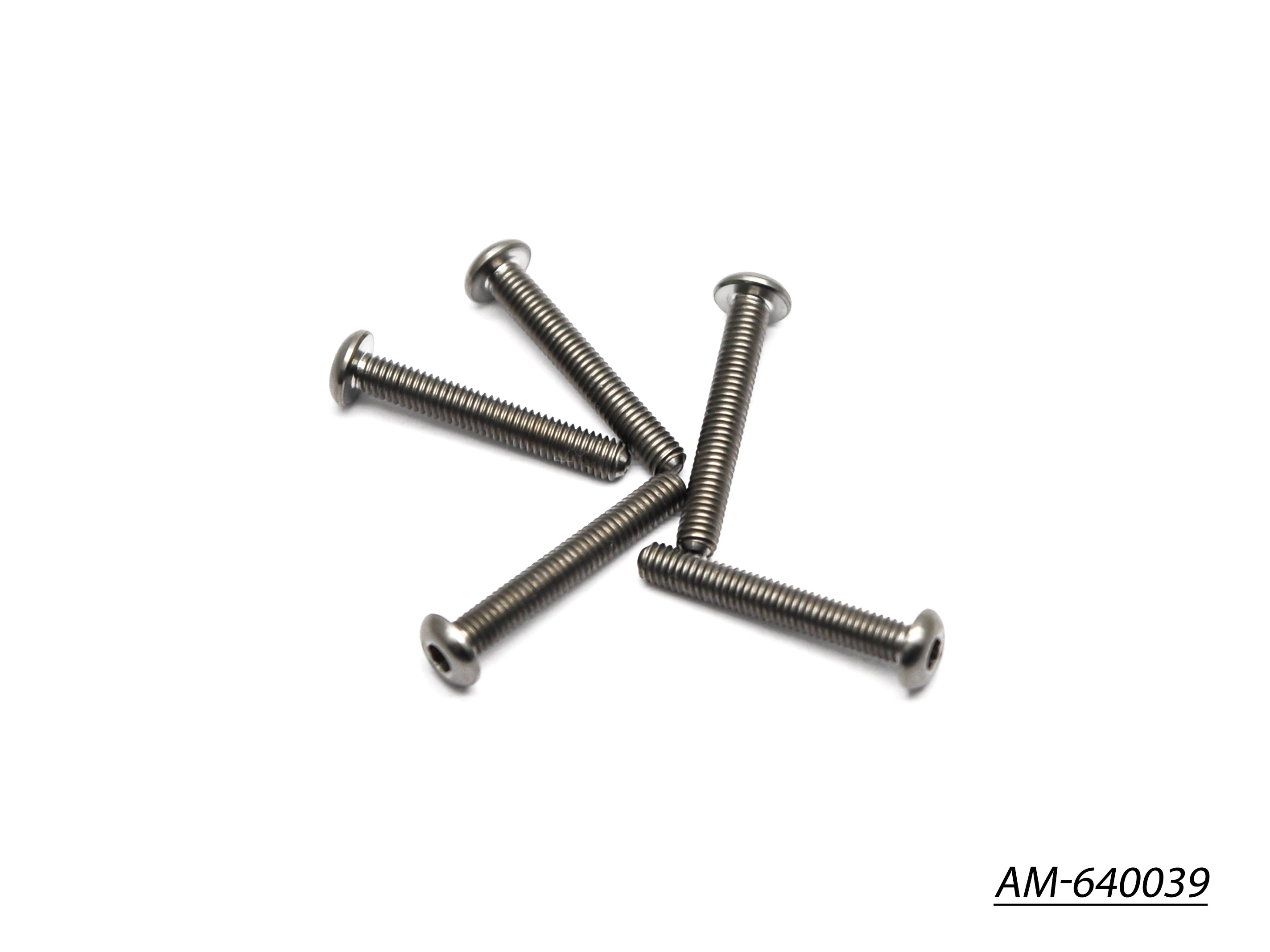 Arrowmax AM-640039 vis titane M3x20 tête ronde lot 5