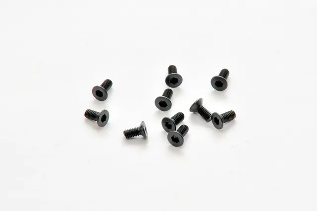 Hobao 36206FH Vis tête fraisée M2.6x6mm 10pcs