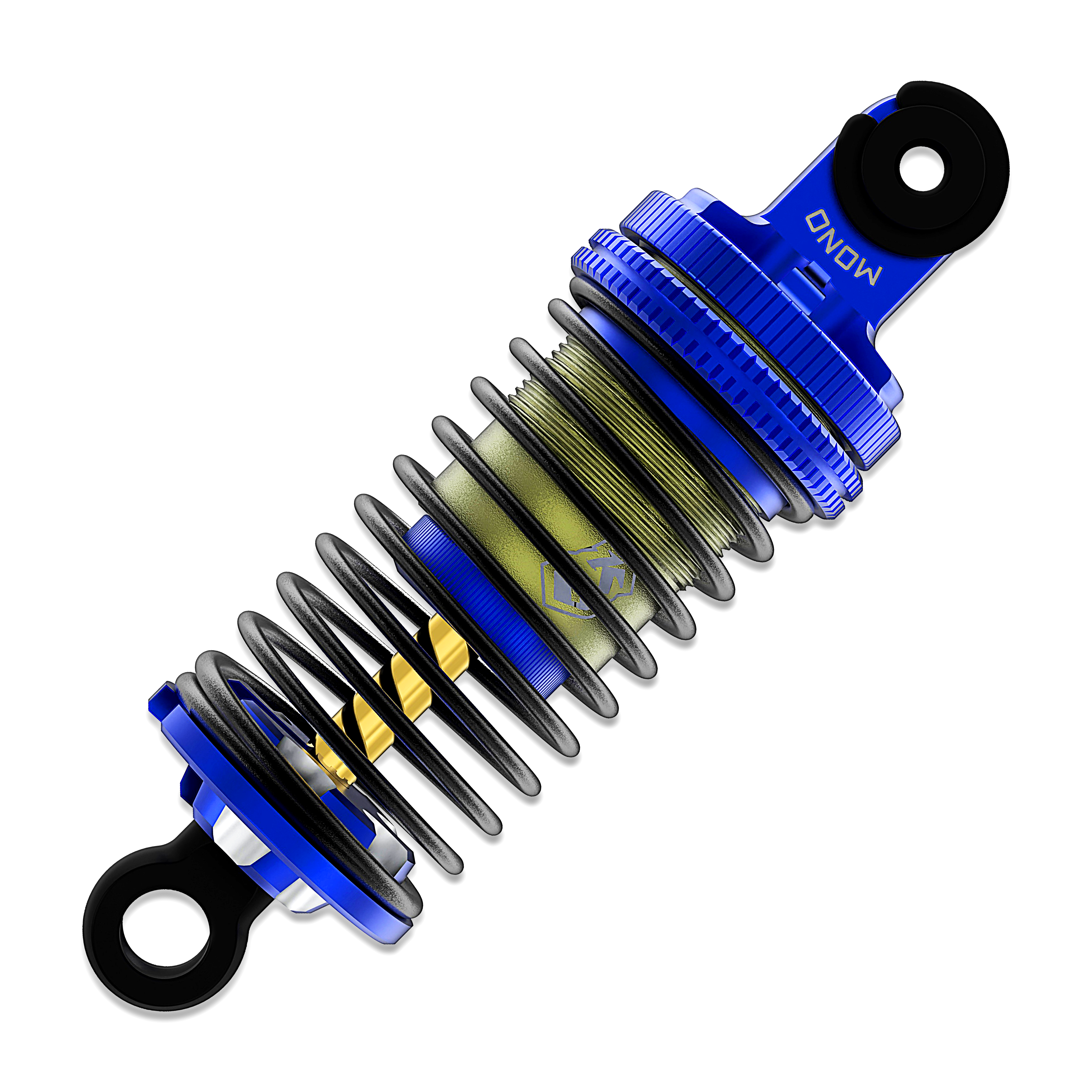 3RACING AuperD5 SAK-D6807C Amortisseur Avant Mono D6 bleu