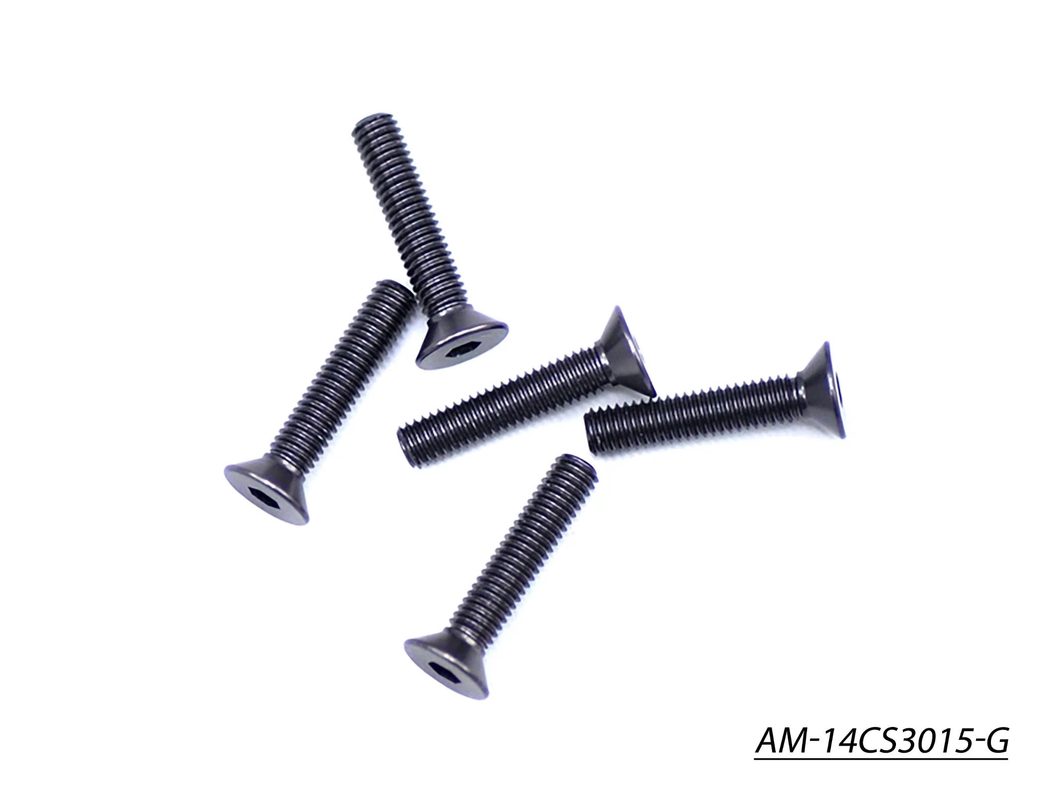 Arrowmax Screws AM-14CS3015-G vis alu M3x15 grise lot 5