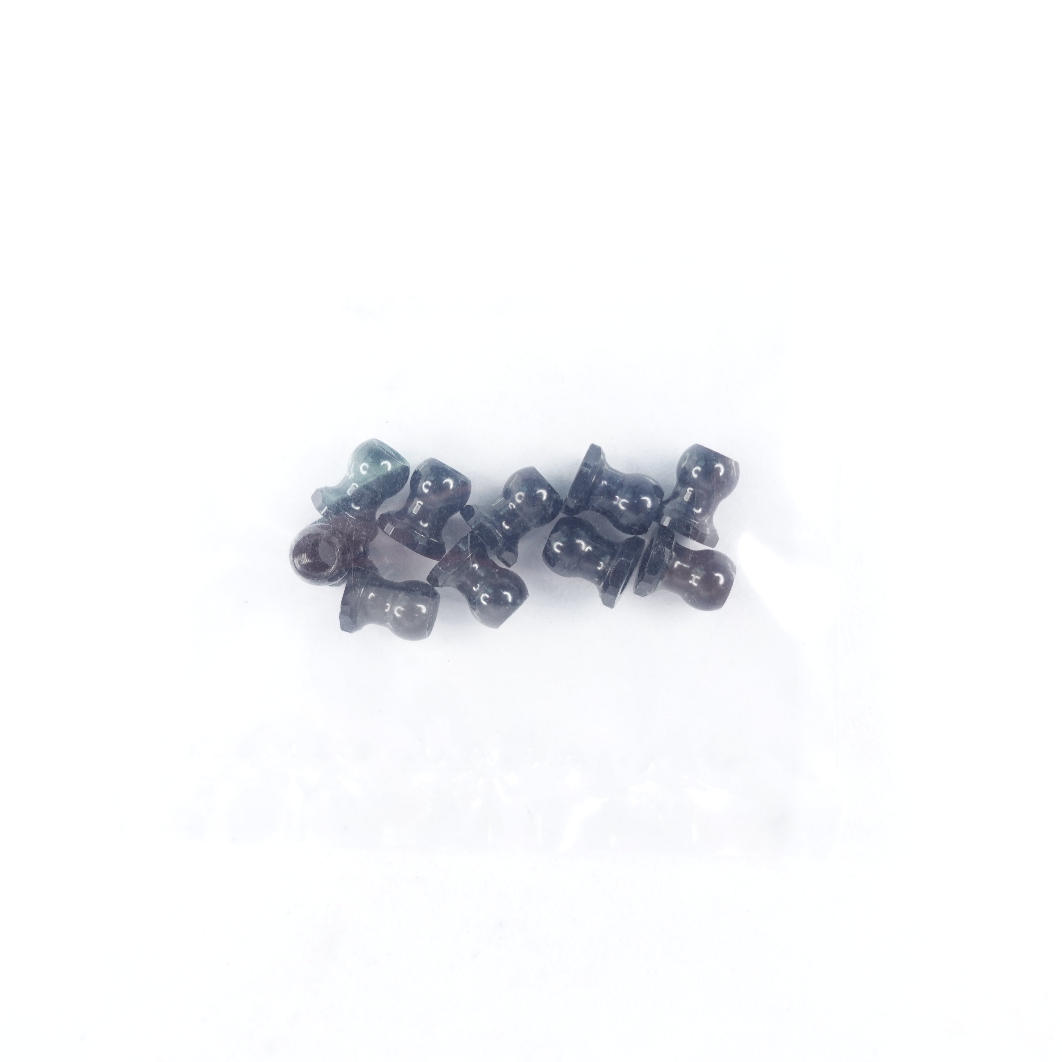3Racing Parts 3RAC-BS48H5 rotules 4.8mm noir lot 10