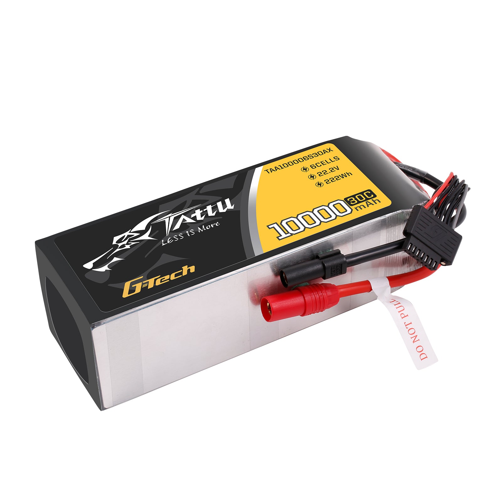 Tattu 10000mAh 6S batterie LiPo AS150 XT150 22.2V 30C