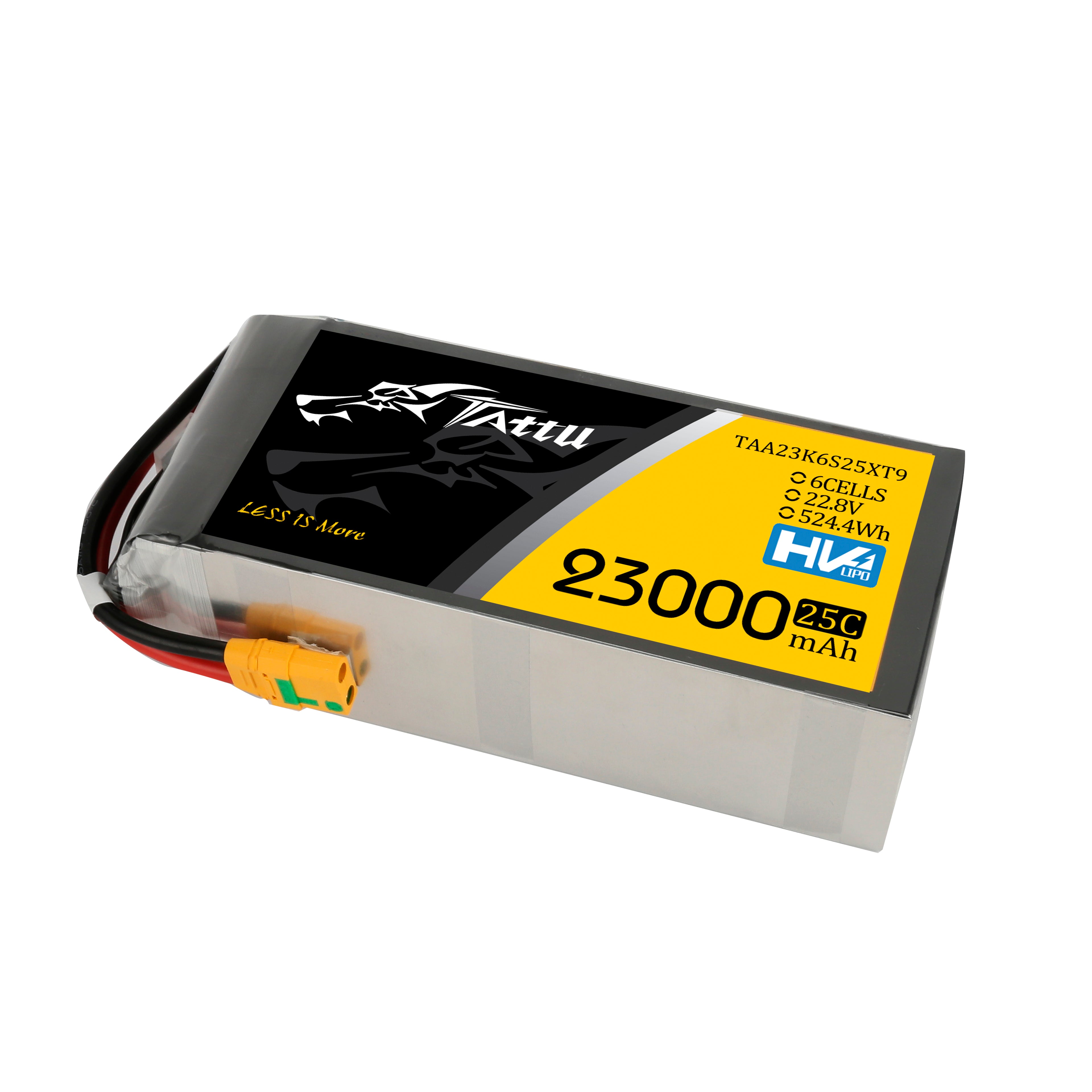 Tattu UAV Classic 23000mAh 6S Batterie Lipo HV XT90-S 25C