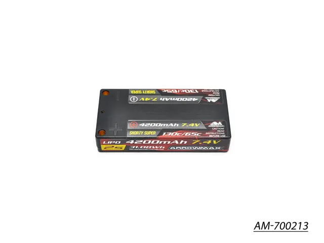 Arrowmax 2S LiPo AM-700213 batterie shorty 4200mAh 7.4V