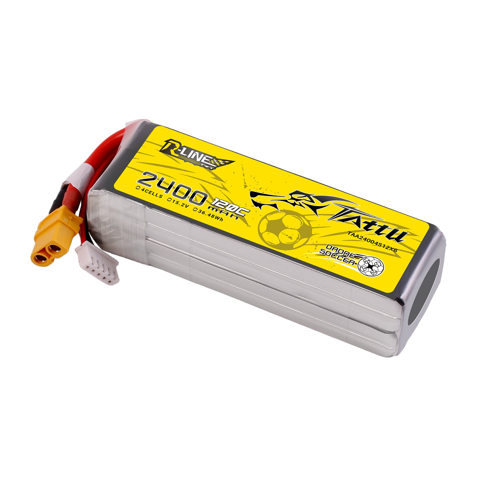 Tattu R-Line batterie lipo 2400mAh 4S HV XT60 120C