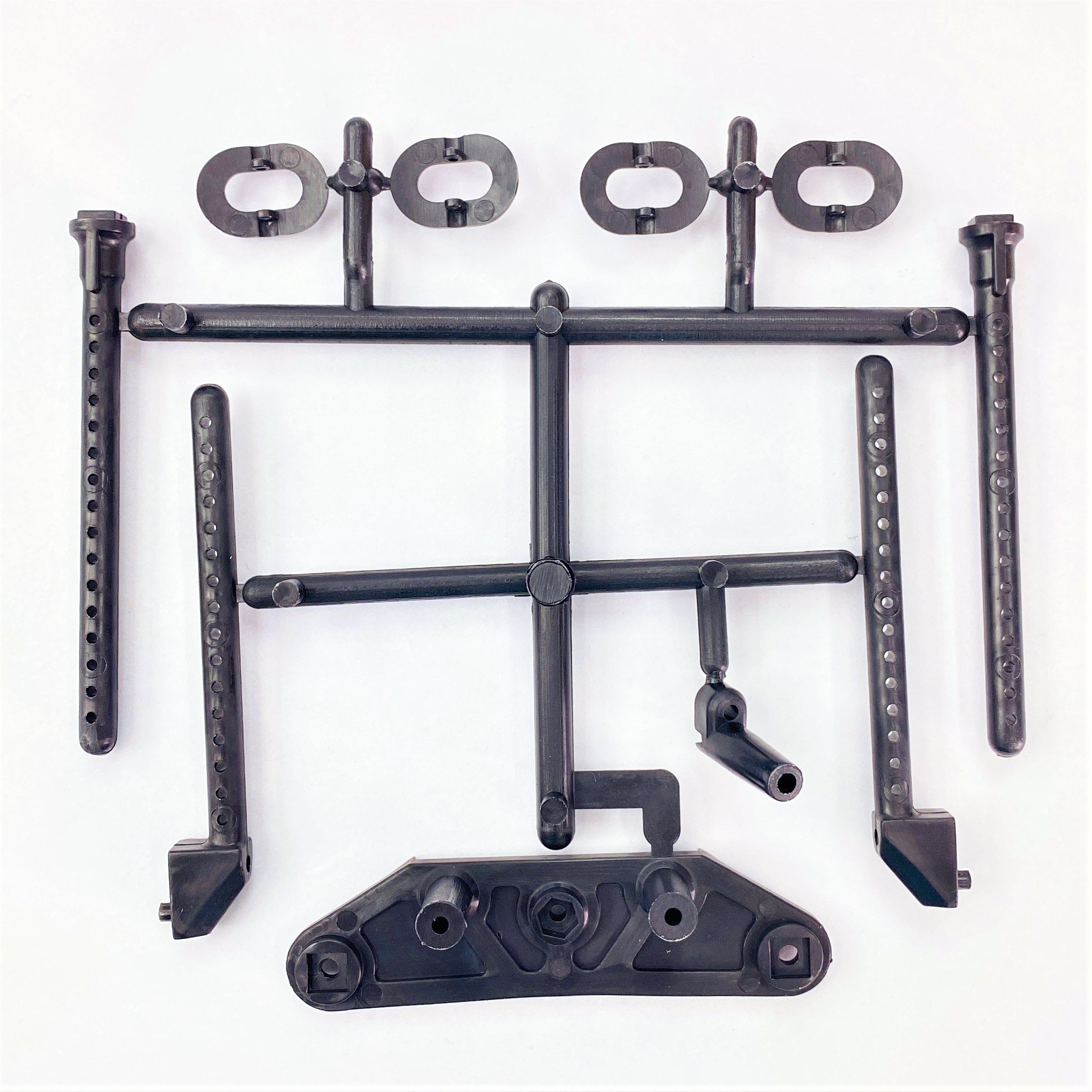 3RACING Sakura SAK-50 Plots carrosserie + pare-choc Zero