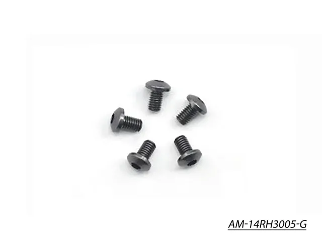Arrowmax Screws Vis Alu M3x5 Ronde Grise x5 AM-14RH3005