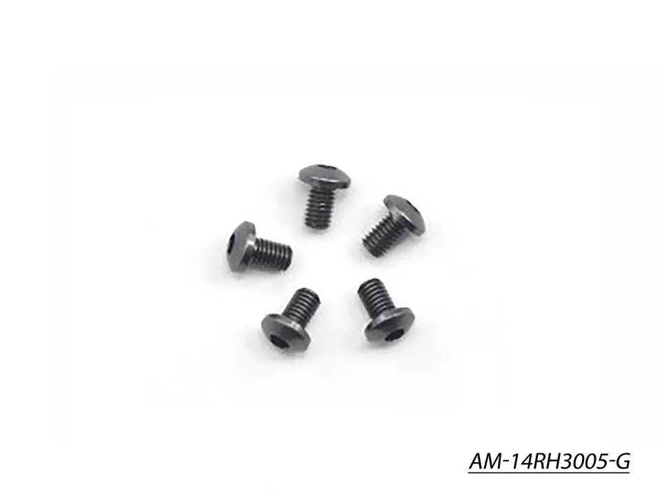 Arrowmax Screws Vis Alu M3x5 Ronde Grise x5 AM-14RH3005