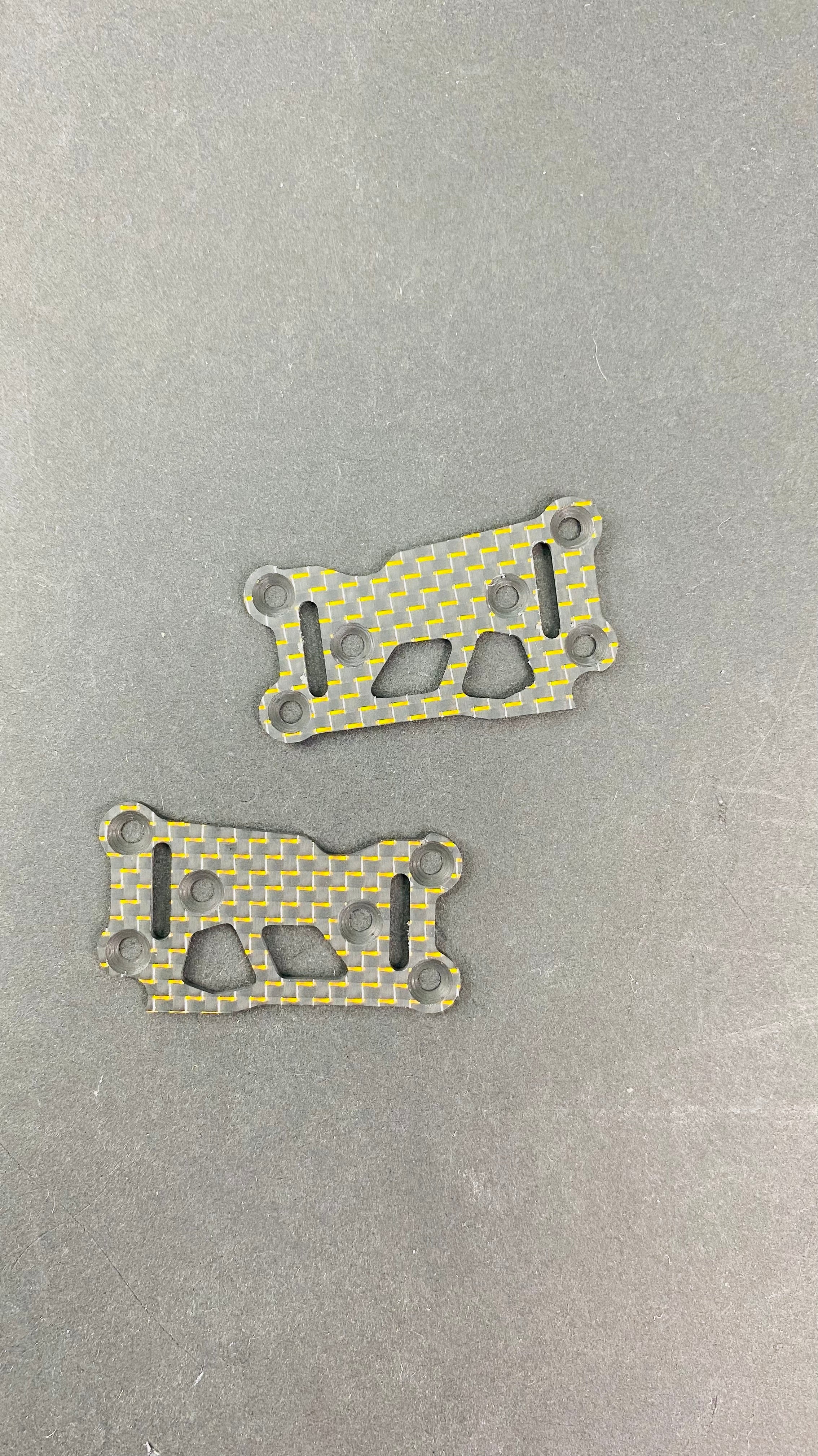 3Racing Sakura SAK-D558 plaque arrière graphite 197mm gold