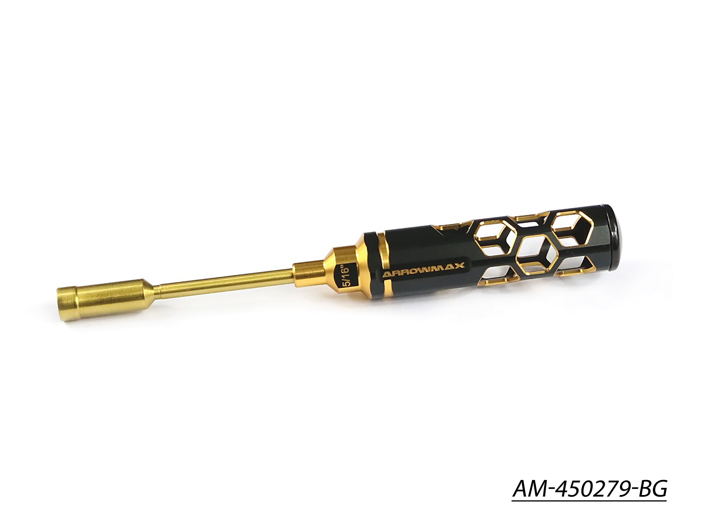 Arrowmax Black Golden Tournevis écrou 5.5x100mm AM-450155-BG