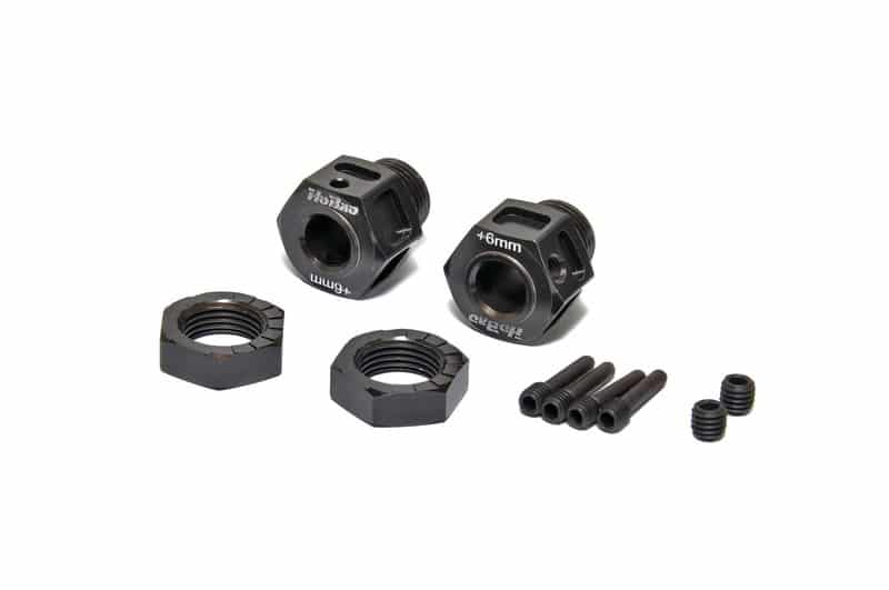 Hobao 86105 Moyeu de roue fileté +6mm pas 1mm
