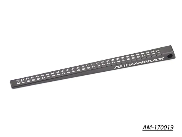 Arrowmax AM-170019 Jauge Garde au Sol 2-8mm 0.1mm Ultra-Fine