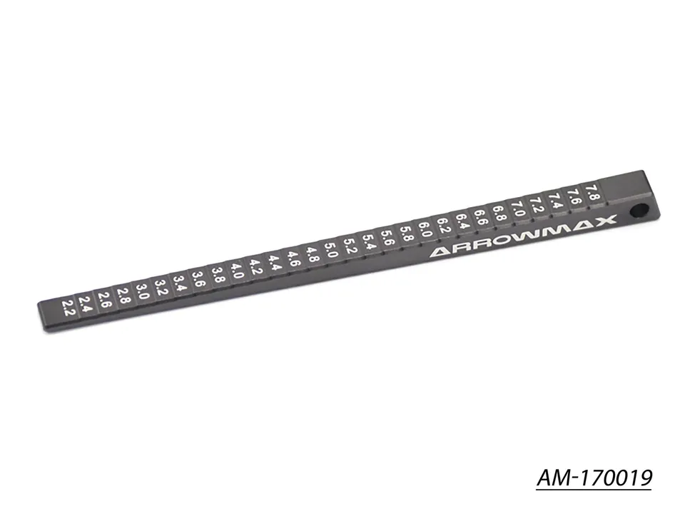 Arrowmax AM-170019 Jauge Garde au Sol 2-8mm 0.1mm Ultra-Fine