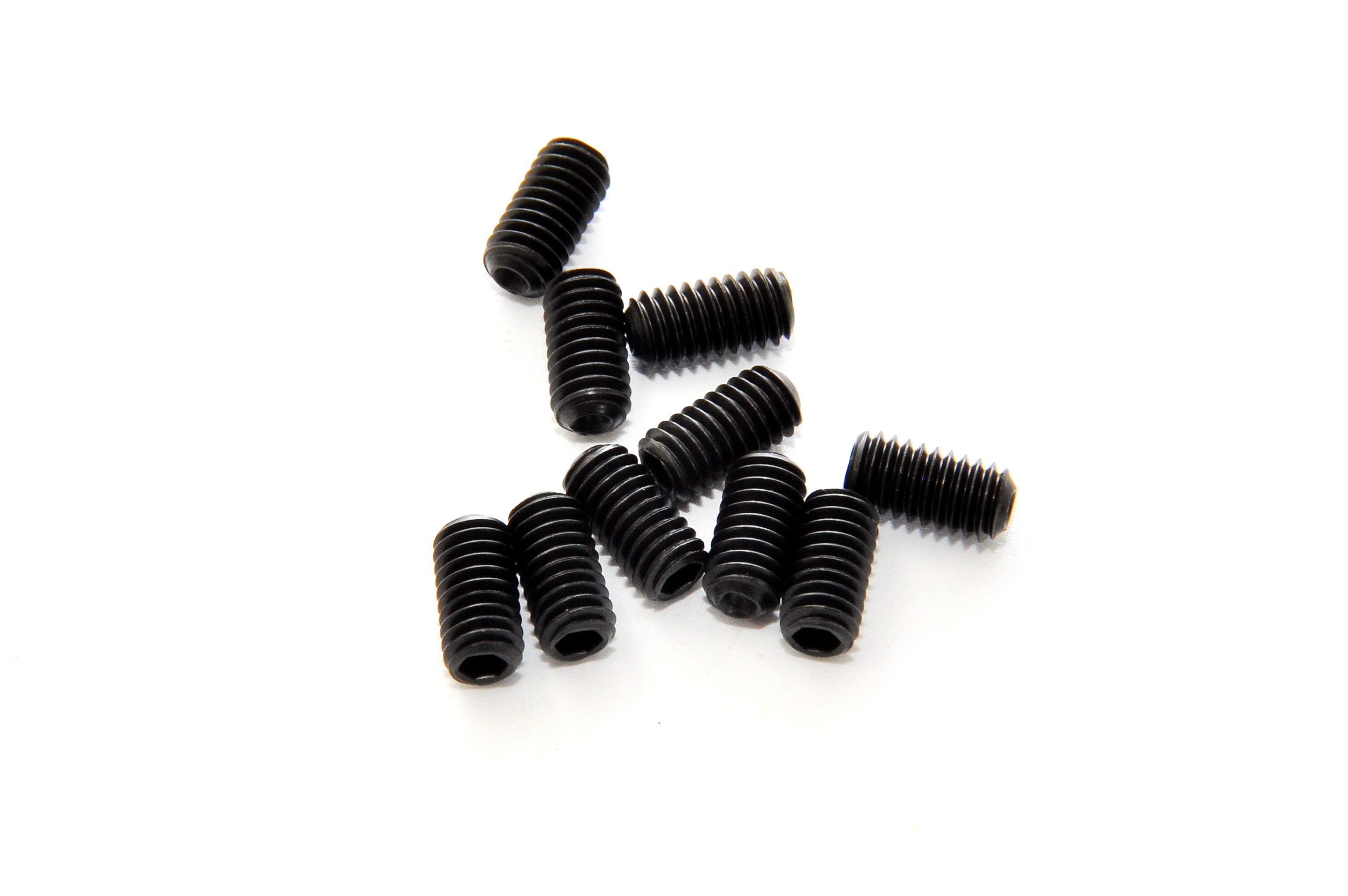 Hobao 38408 Vis sans tête M4x8mm Pièce RC Lot 10 Acier