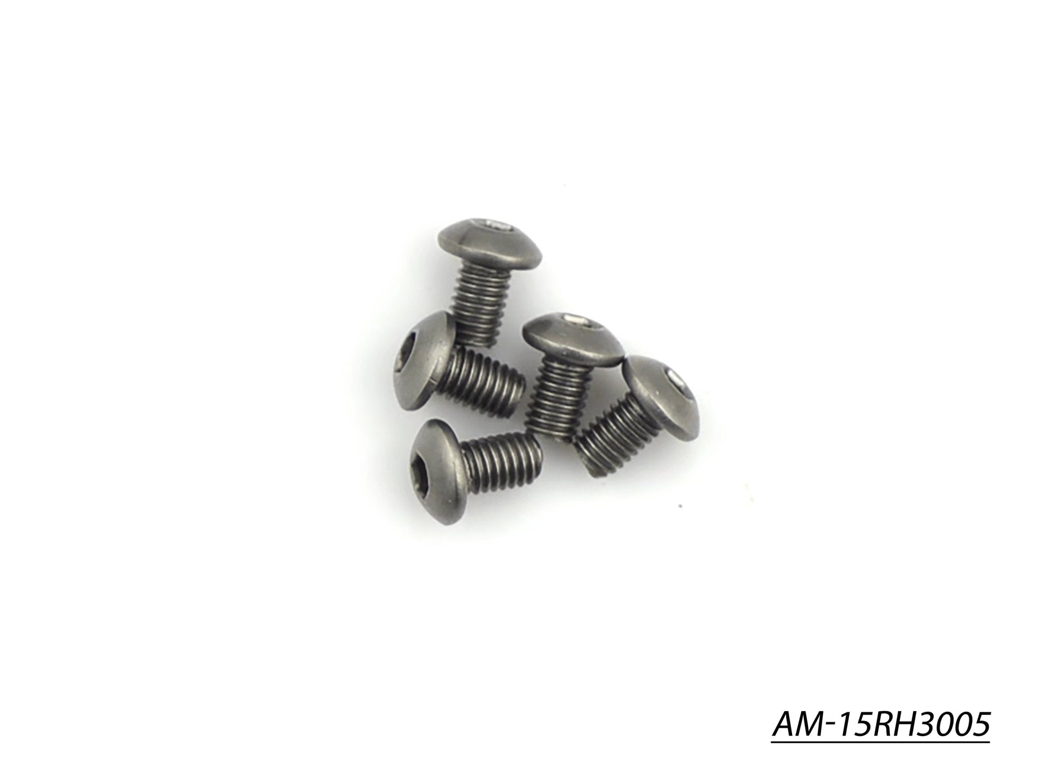 Arrowmax Screws AM-15RH3005 vis titane tête ronde M3x5 lot 5