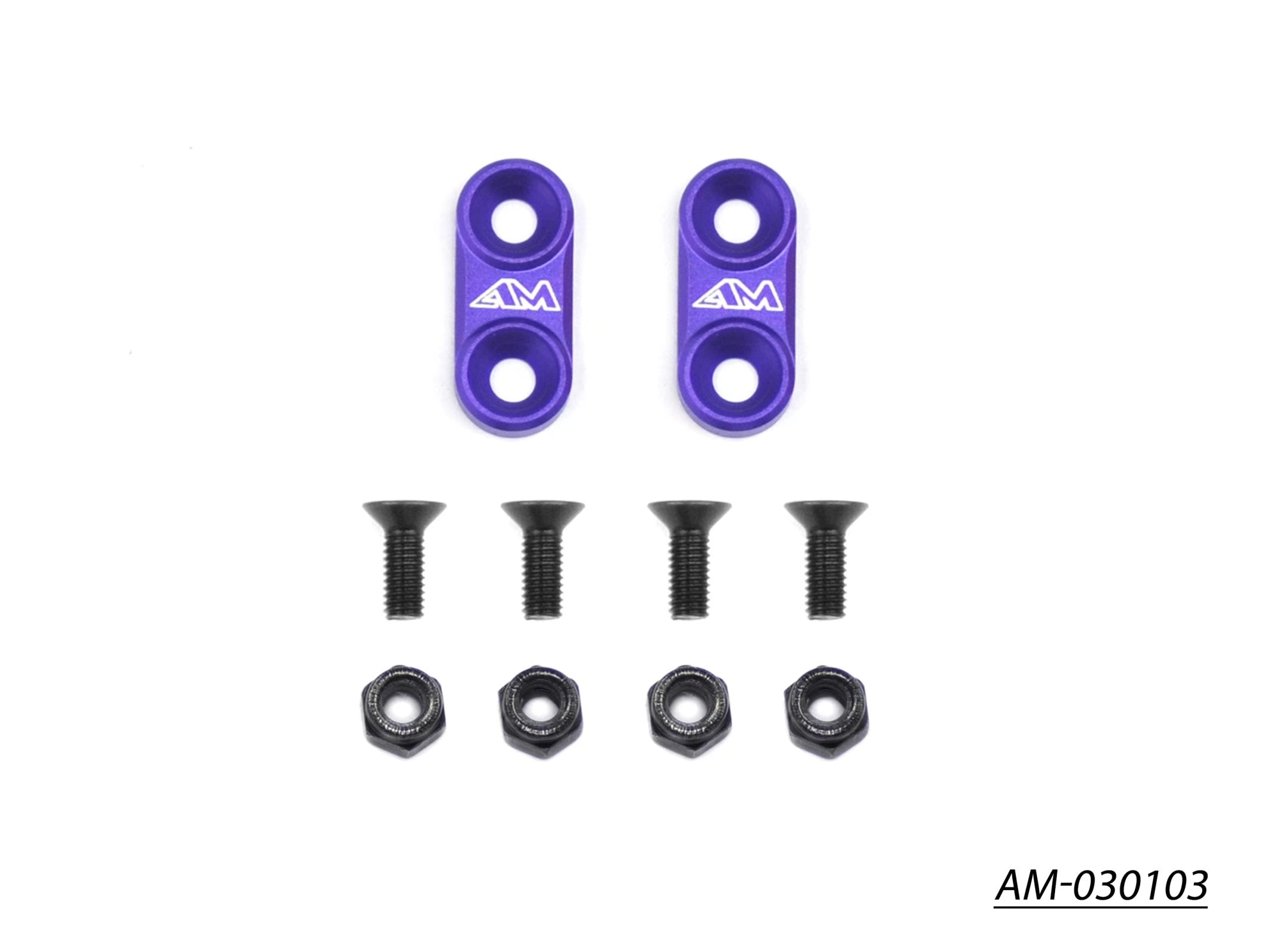 Arrowmax AM-030103 Supports Aileron Alu 1/10 Violet