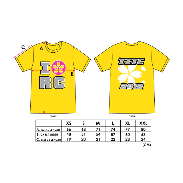 3Racing Sakura 3RAD-TS08 t-shirt TITC 2012 édition limitée
