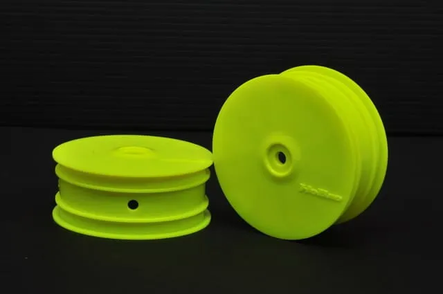 Hobao 40052Y Jantes Buggy Avant H2 Jaunes 2PCS