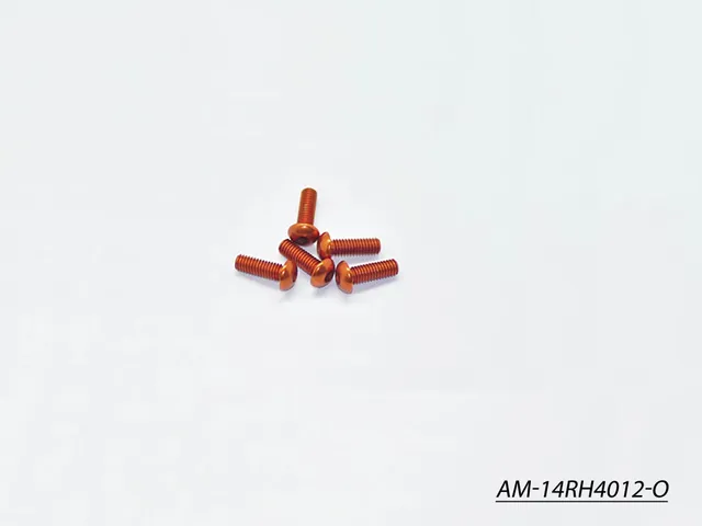 Arrowmax Screws AM-14RH4012-O vis alu M4x12 orange x5