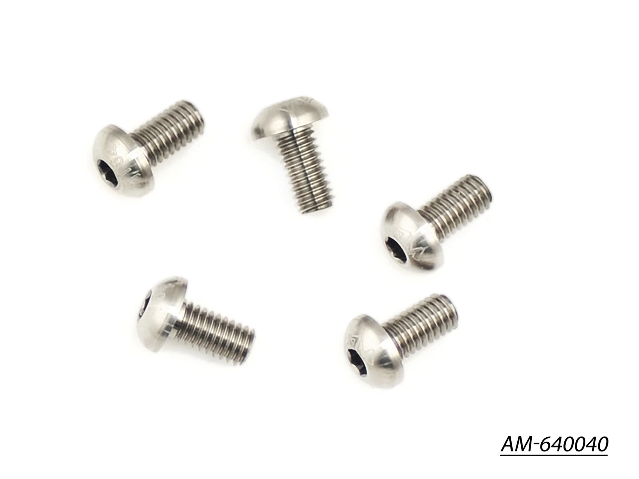 Arrowmax 64 Vis Titane M4x8 Tête Ronde (x5) AM-640040