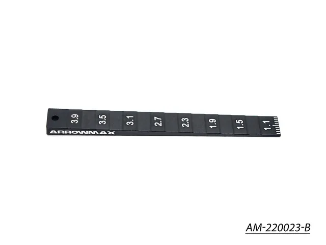 Arrowmax Setup Gauge cale 1-4mm Mini 4WD AM-220023-B
