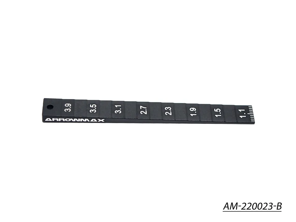 Arrowmax Setup Gauge cale 1-4mm Mini 4WD AM-220023-B