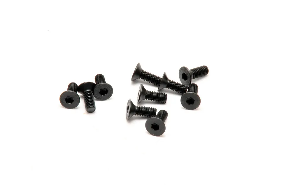 Hobao 31308 vis M3x8 fraisée 10 pcs