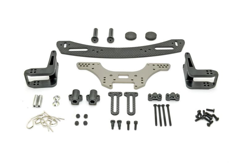 Hobao 85171 kit support carrosserie arrière VTE pièce alu