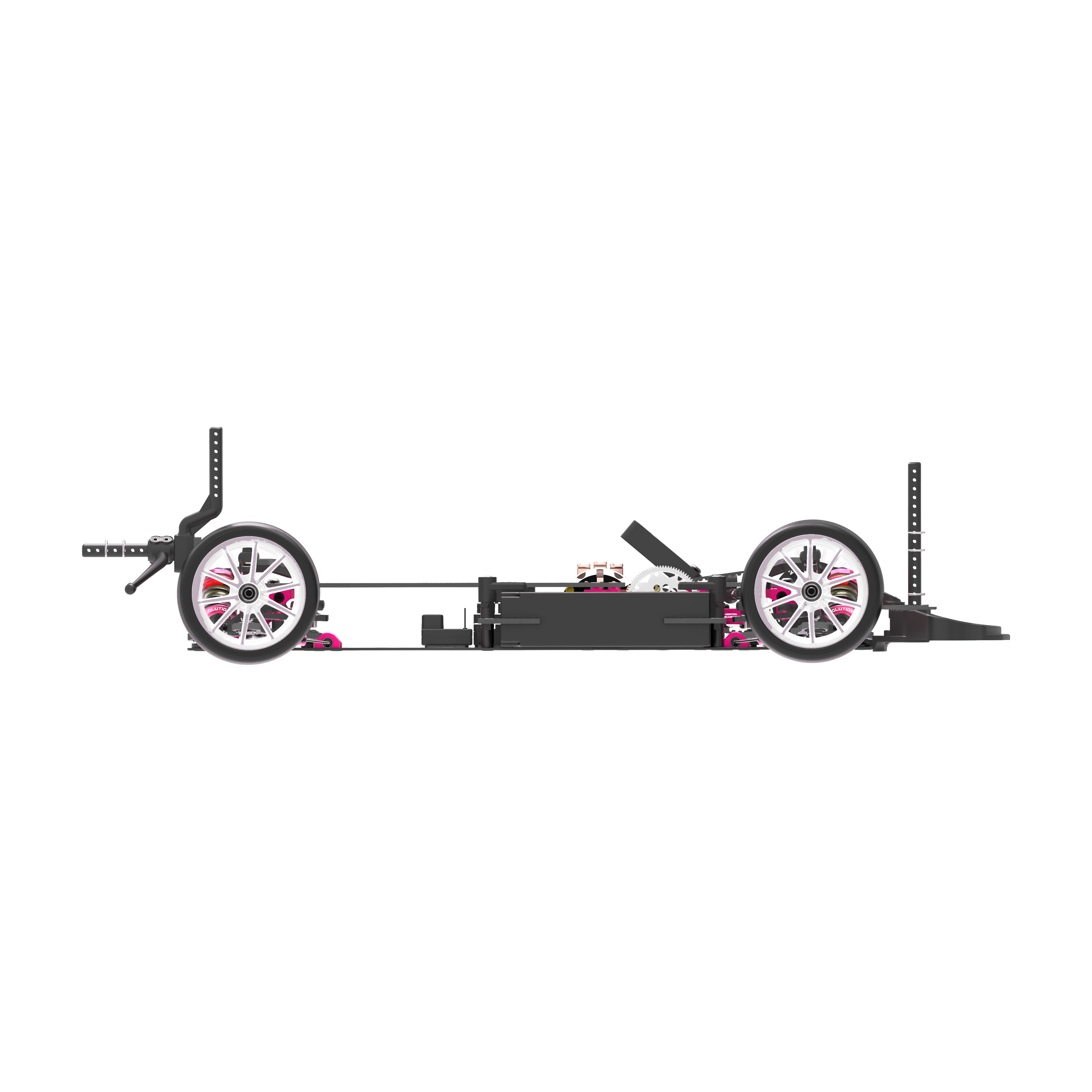 3Racing KITS KIT-ZERO CERO FWD Voiture Touring 1/10 Traction