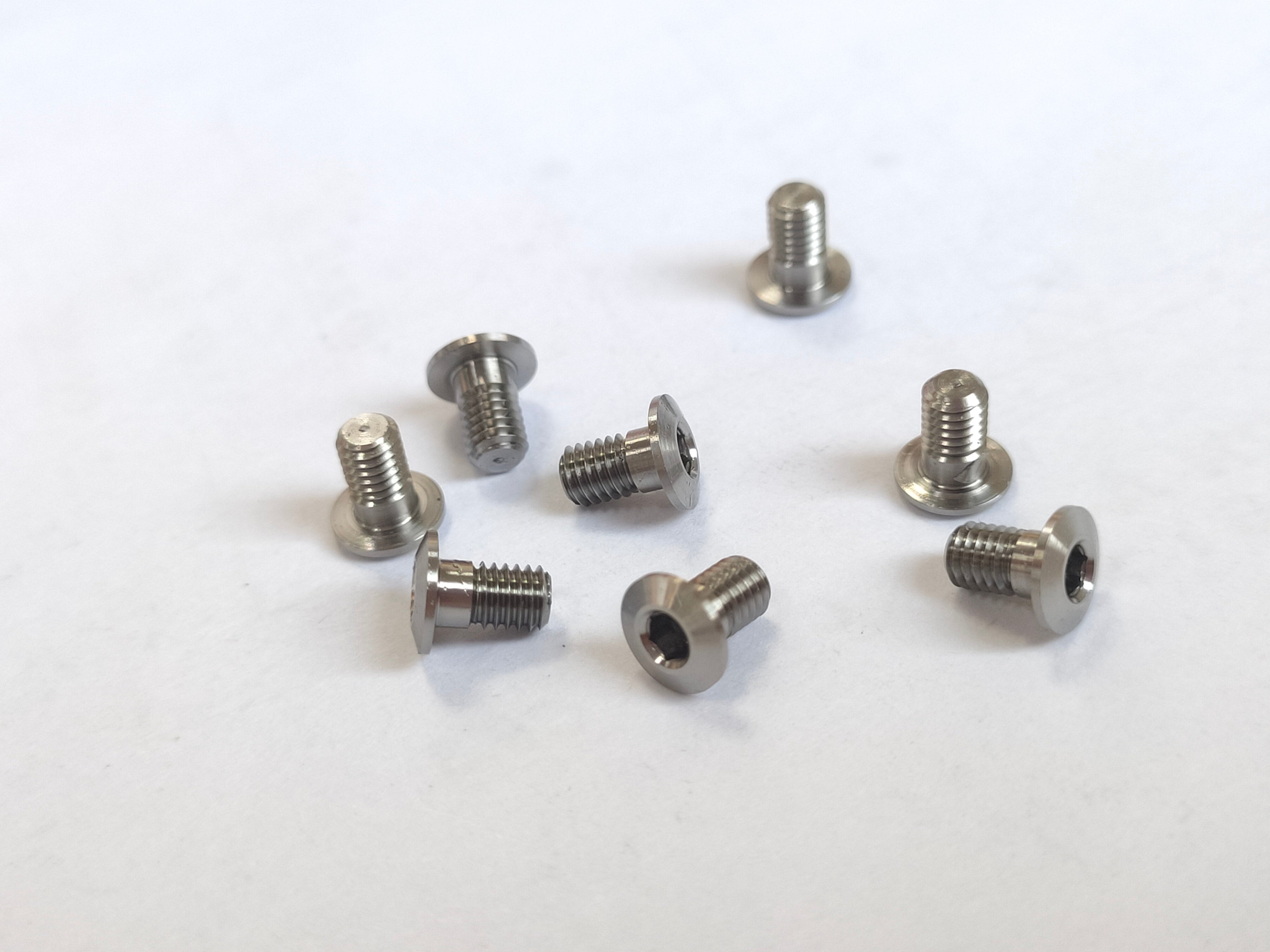 3Racing Parts Vis Titane M3 8mm Lot 8 Tête Basse