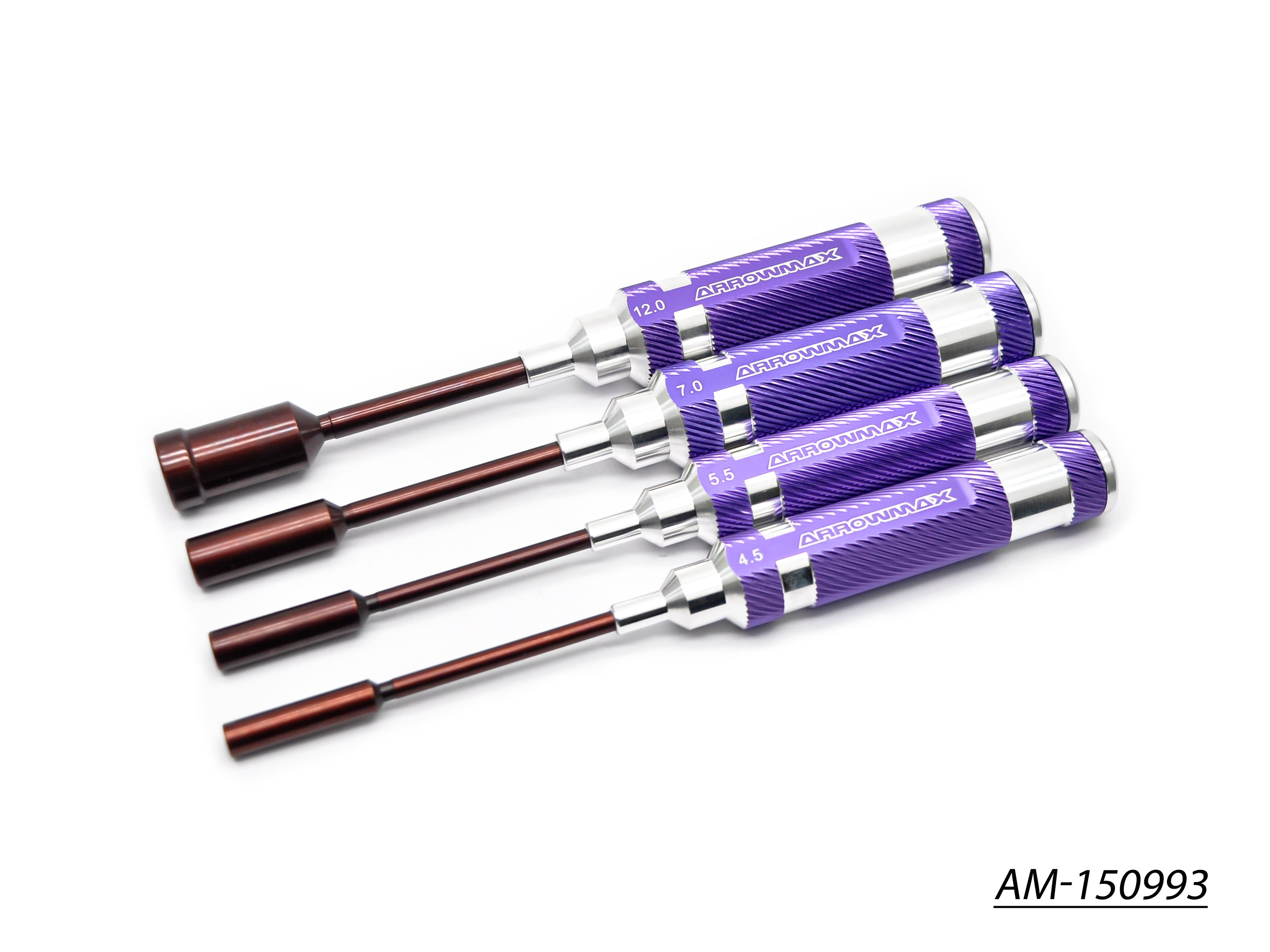 Arrowmax Tools Set AM-150993 Clés Douille 4.5-12.0 x100mm