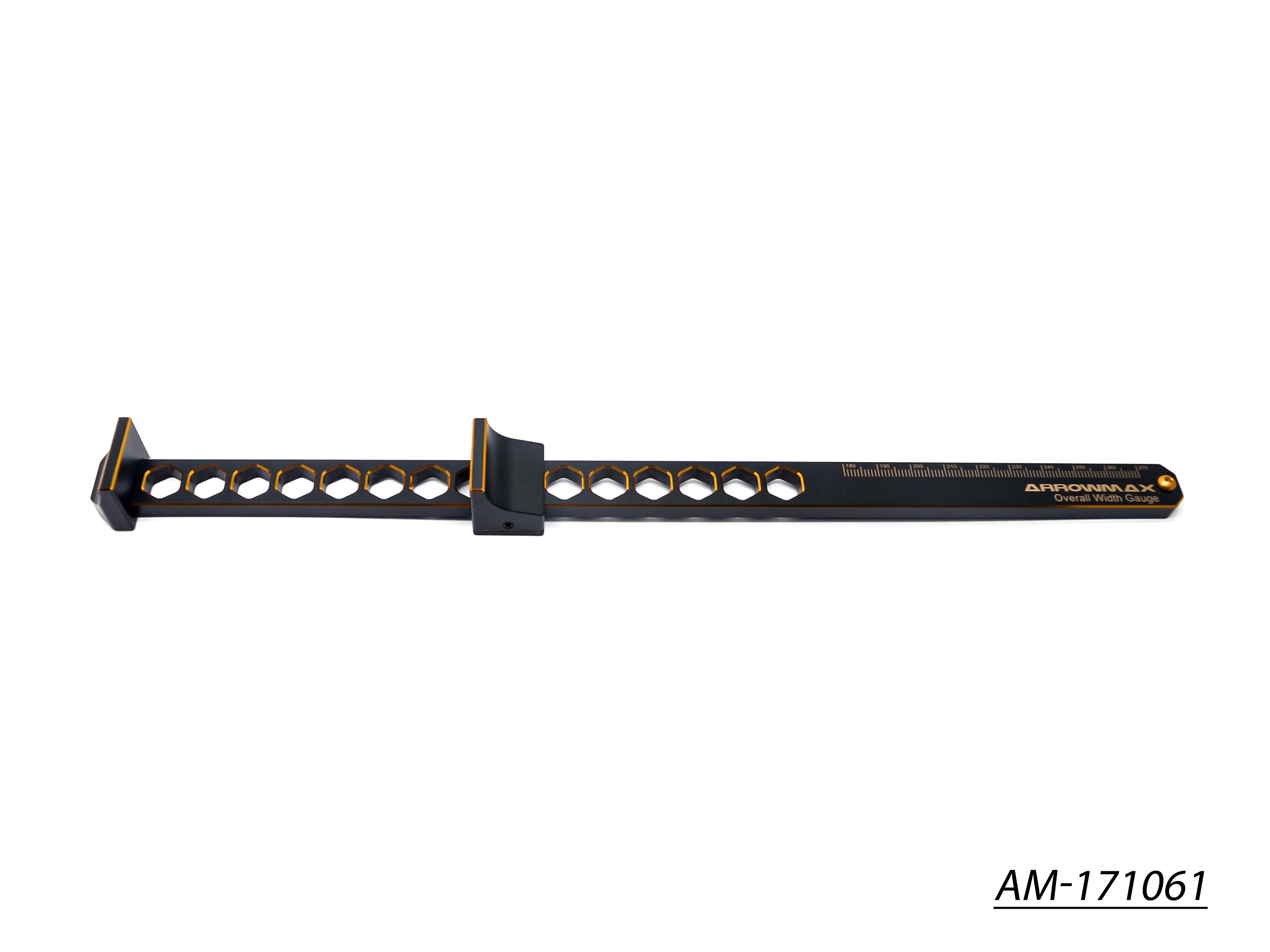 Arrowmax Black Golden AM-171061 Jauge Largeur 1/8 1/10 On-Road