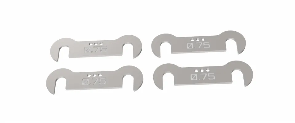 3Racing Cero SAK-C168B cales suspension 0.75mm