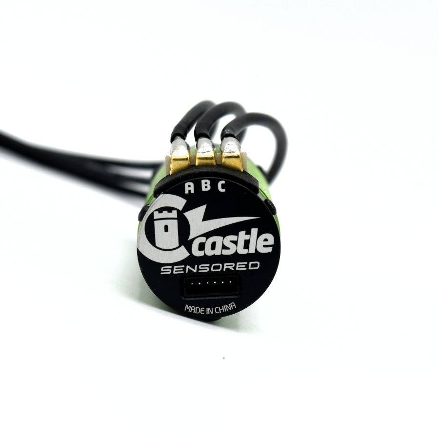 Castle 1010-4400KV moteur brushless sensored 1/16 4S