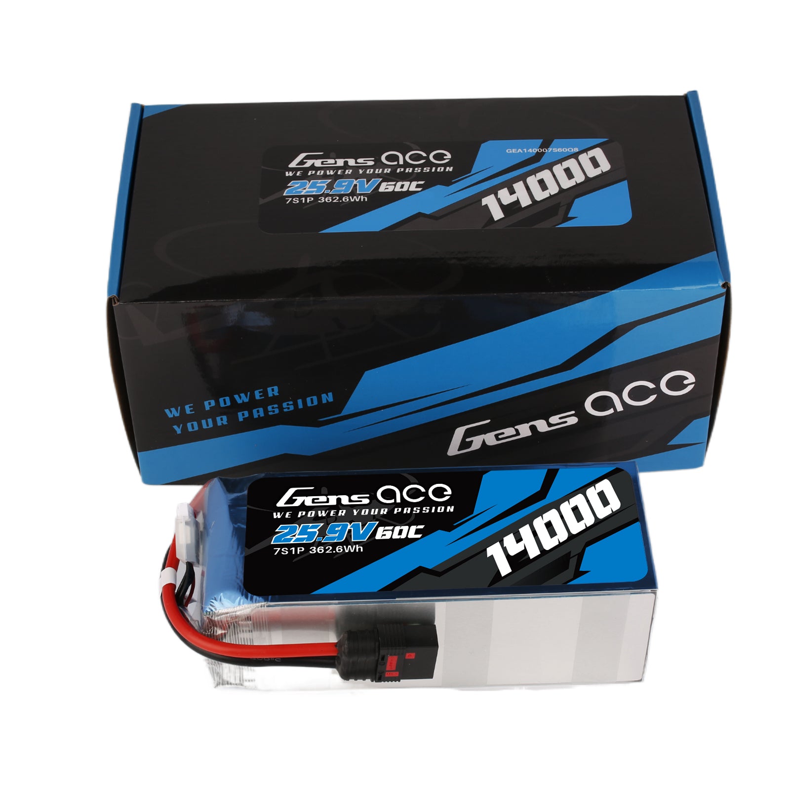 Gens Ace Air Classic Batterie LiPo 14000mAh 7S 60C QS8