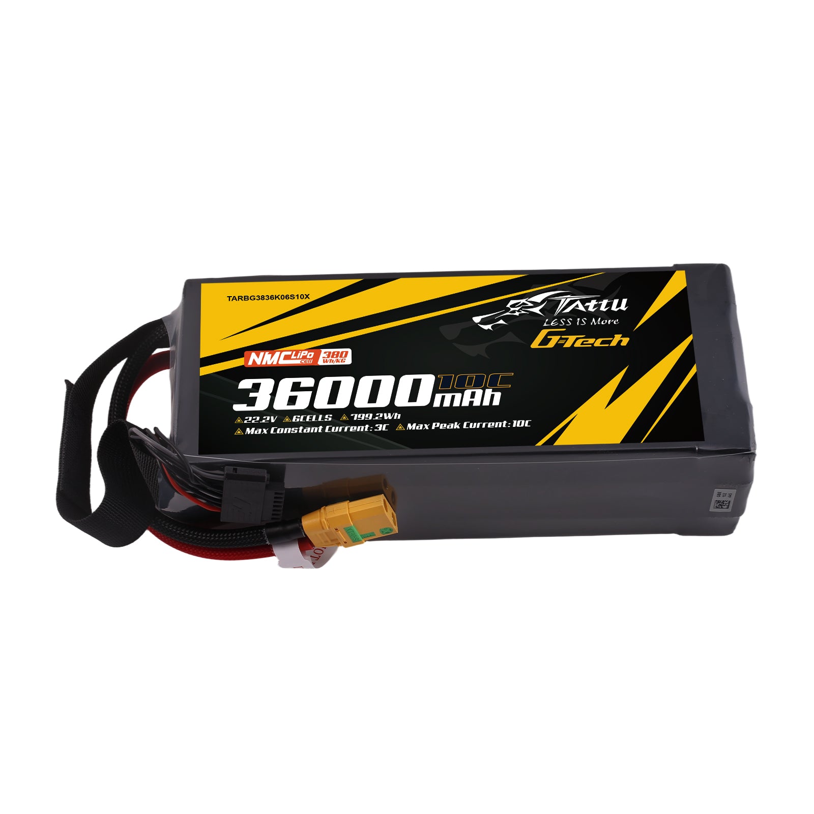 Tattu Semi-Solid batterie drone 36000mAh 6S 22.2V XT90S-F