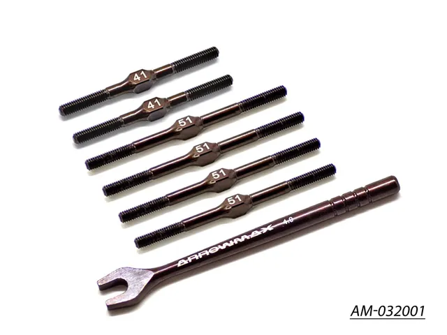Arrowmax Turnbuckle Yokomo B-MAX2 biellettes acier