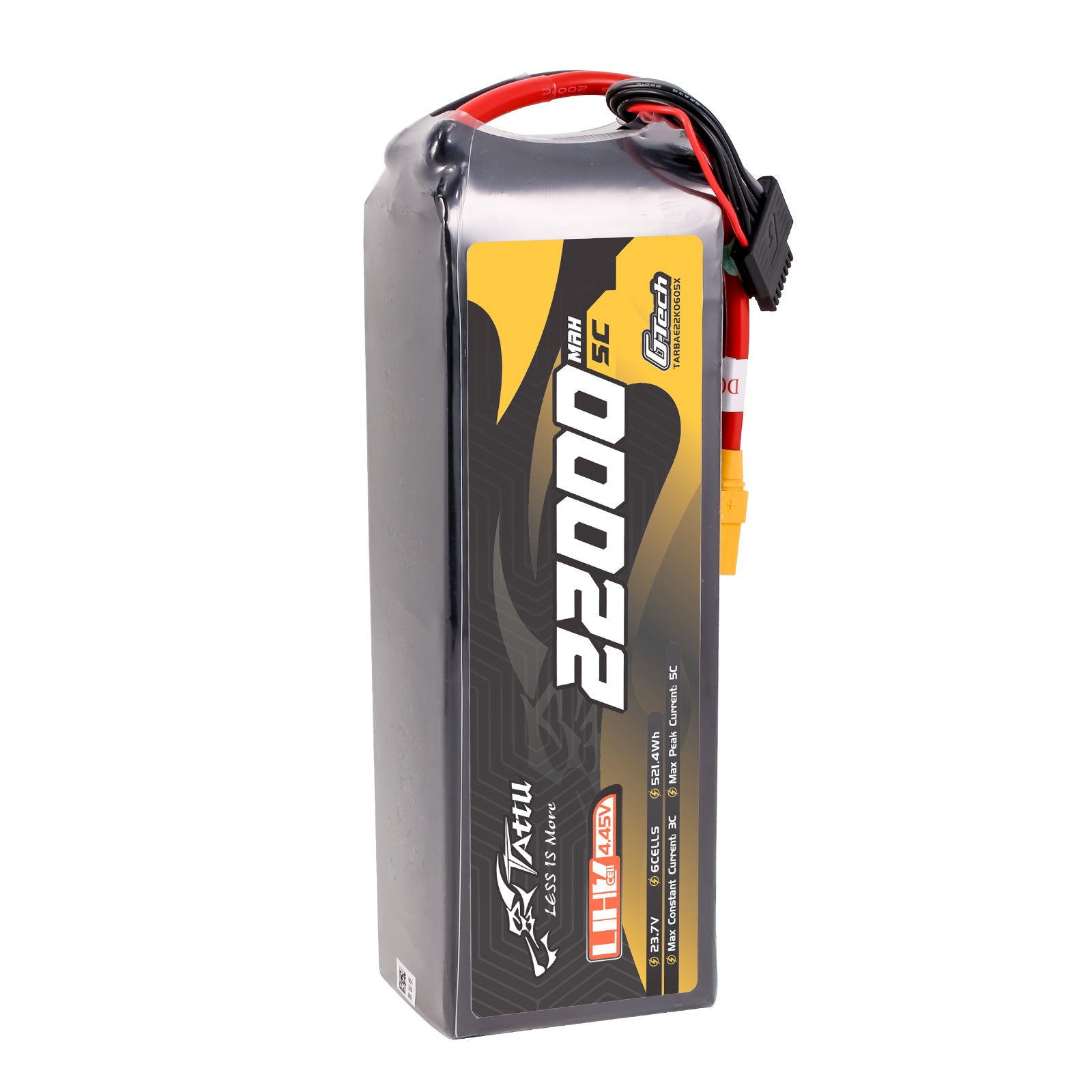 Tattu Semi-Solid 22000mAh 6S 23,7V LiPo drone XT90S