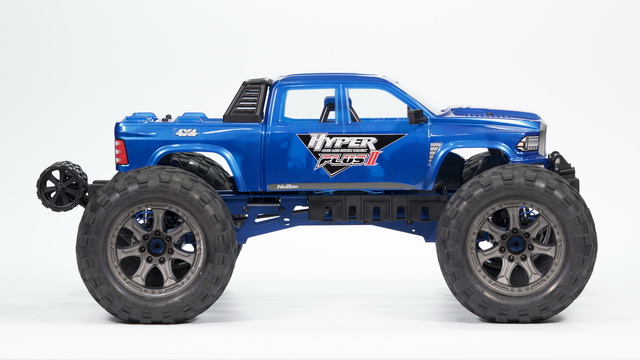 Hobao Hyper MT Plus II Monster Truck Brushless RTR Bleu