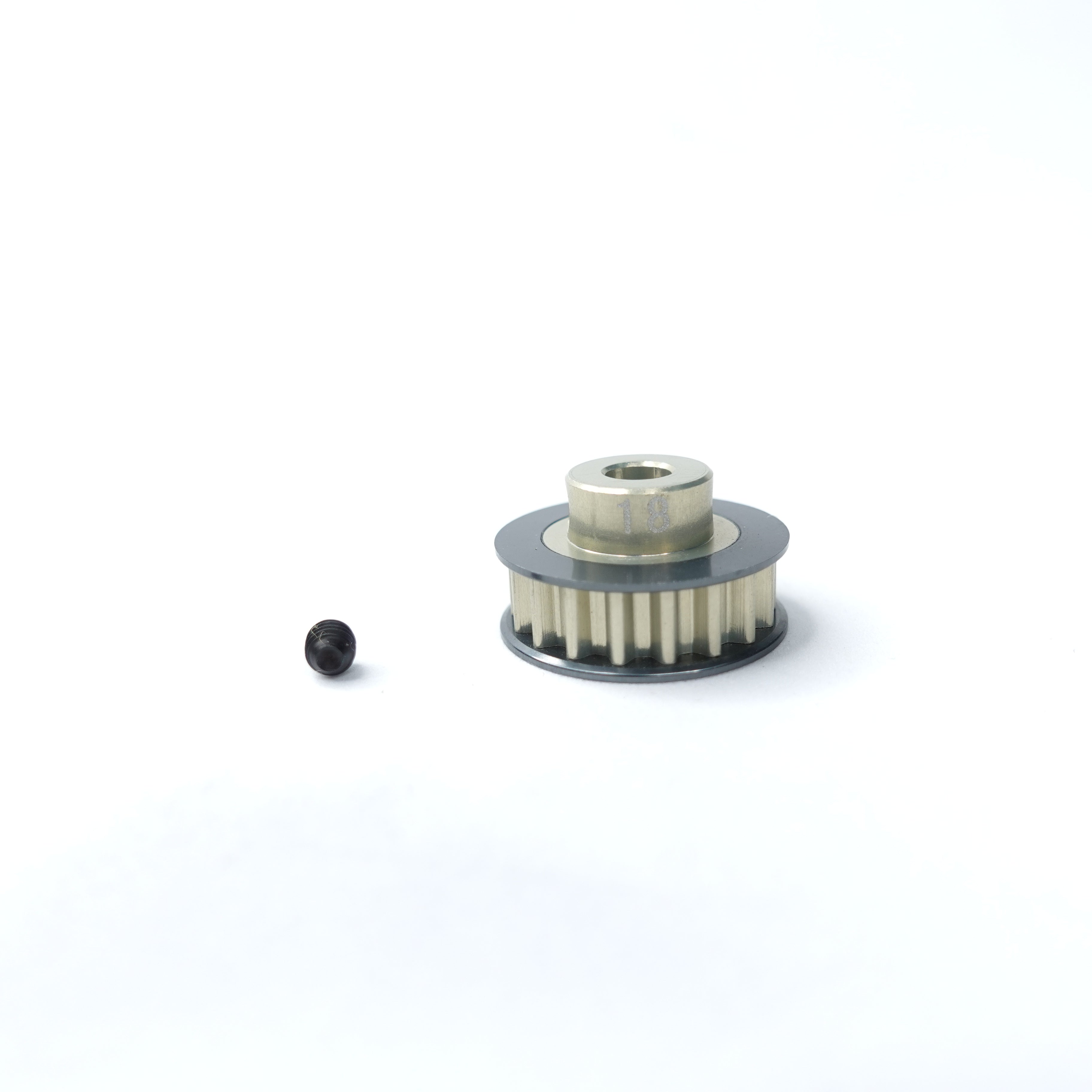 3Racing Parts Poulie Centrale Alu T18 pour Châssis RC