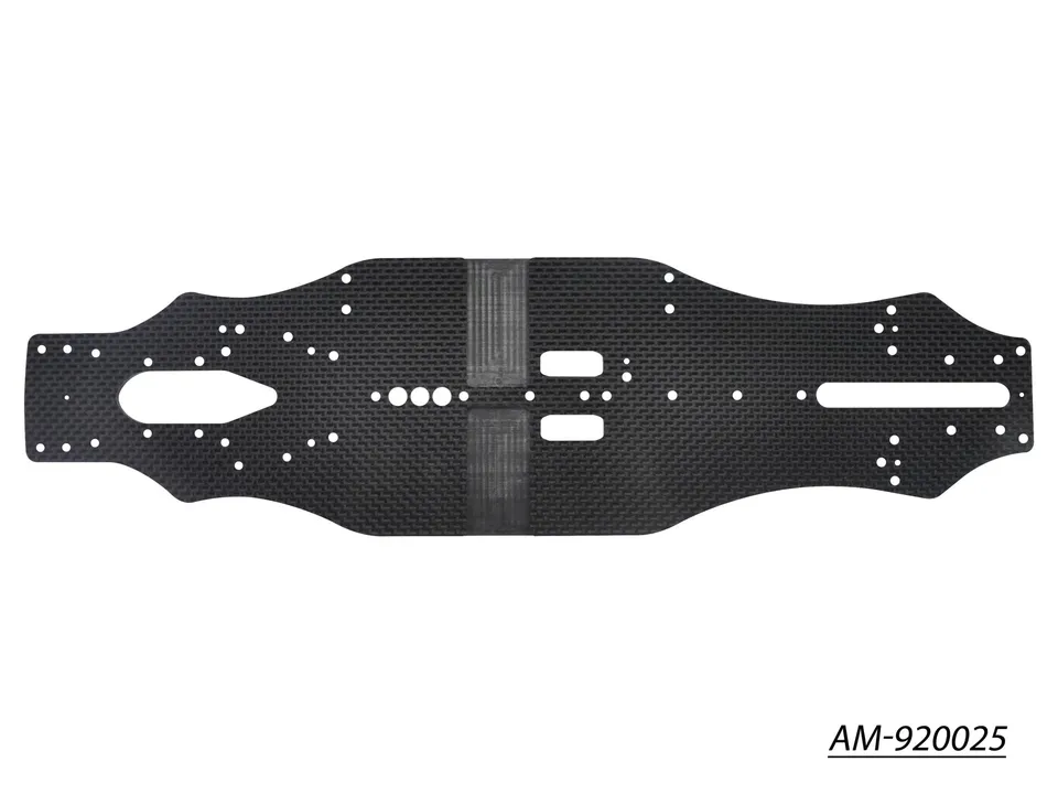 Arrowmax Medius Châssis carbone 2.25mm Yokomo BD9/BD10 FWD