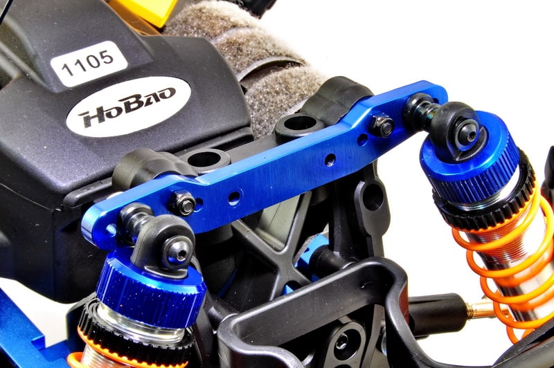 Hobao 94084N Renfort amortisseurs MTX alu CNC RC