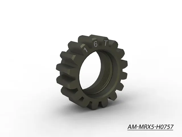 Arrowmax Gears AM-MRX5-H0757 pignon 1ère 16T alu 7075