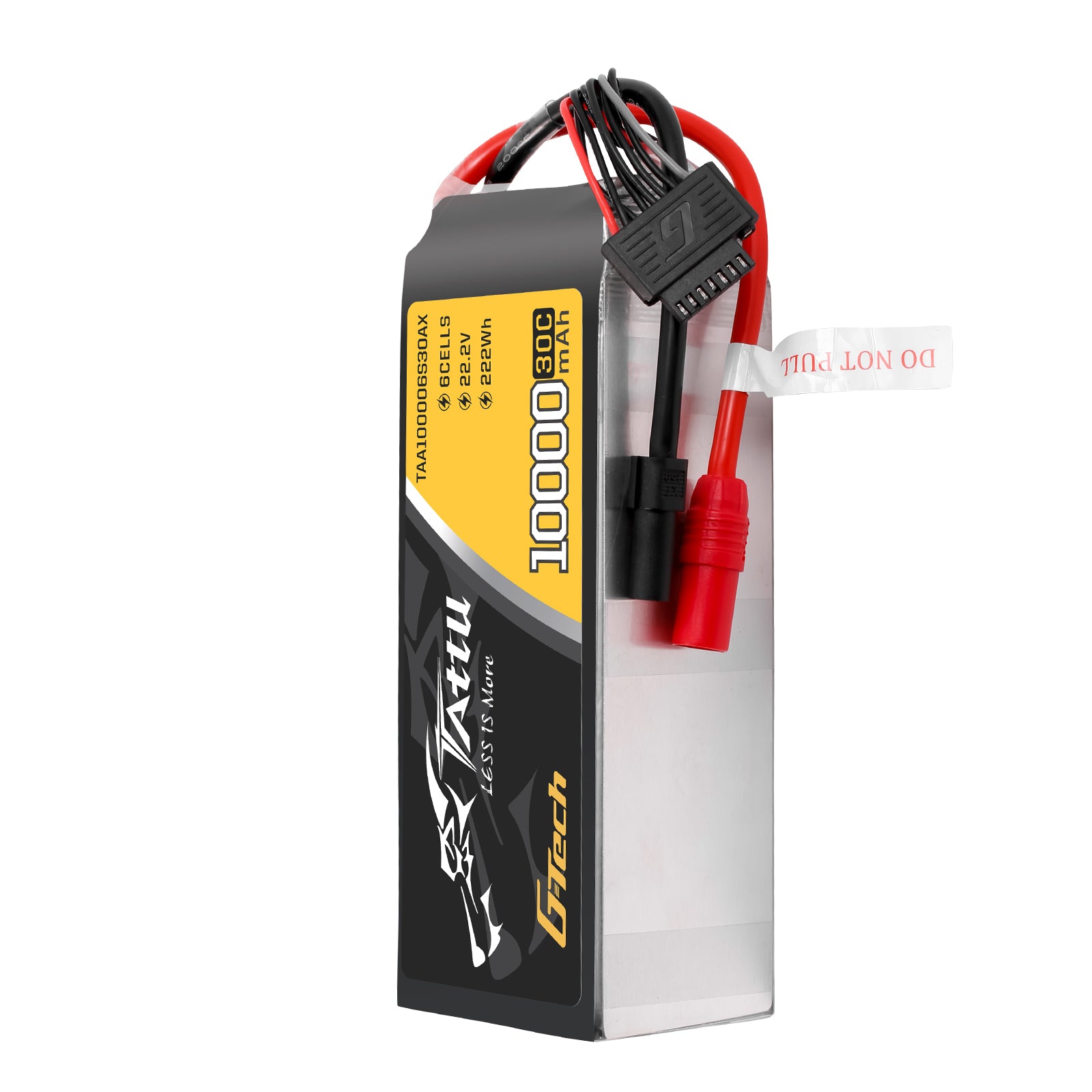 Tattu 10000mAh 6S batterie LiPo AS150 XT150 22.2V 30C