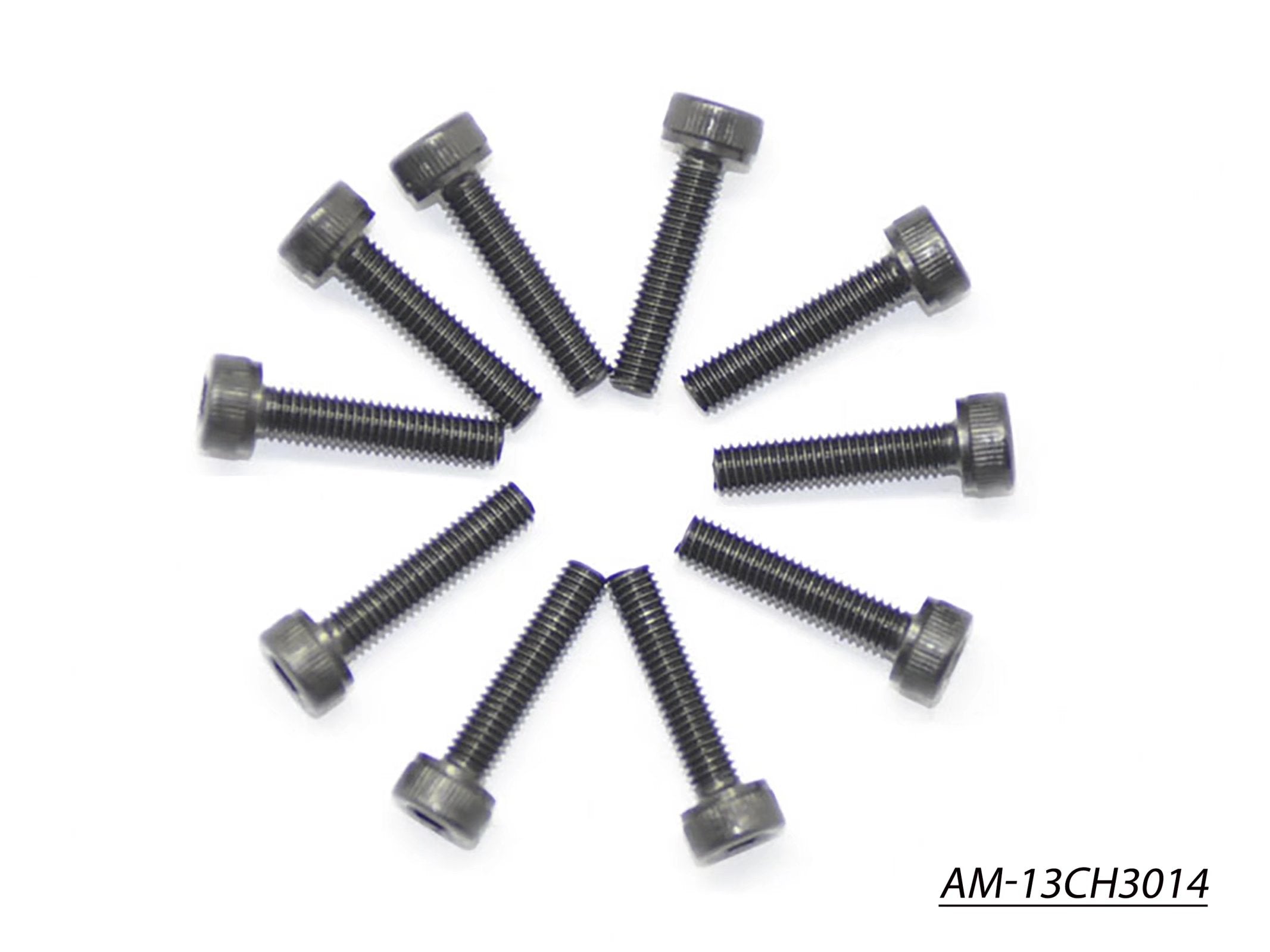 Arrowmax Screws AM-13CH3014 Vis BTR M3x14 Lot de 10