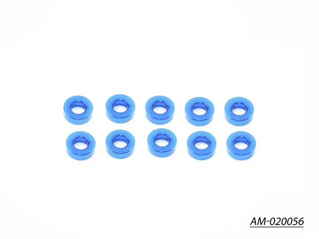 Arrowmax AM-020056 Cales Alu 3x6x2 Bleu x10 Réglage