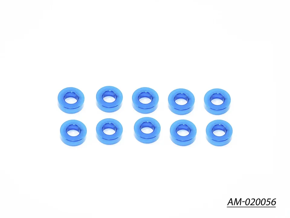 Arrowmax AM-020056 Cales Alu 3x6x2 Bleu x10 Réglage