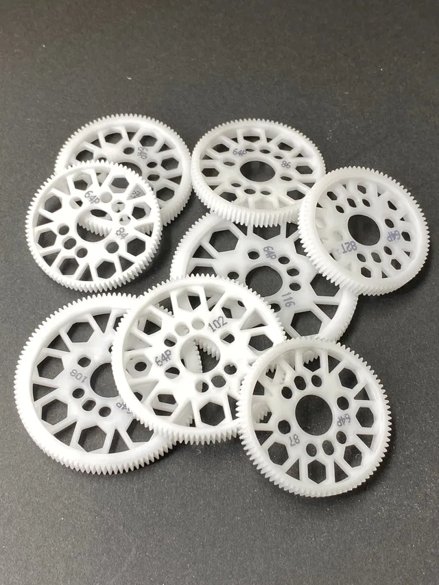 3Racing Parts Couronne 64 Pitch Ver.2 87T Piste