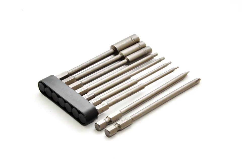 Hobao 87337T set outils 9 embouts RC