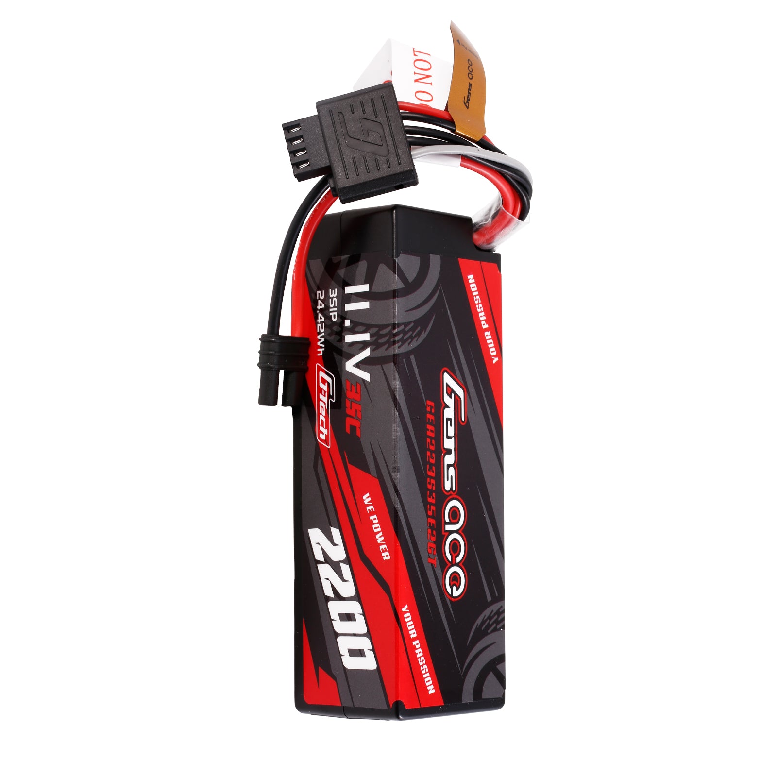 Gens Ace Car Classic 2200mAh 3S batterie LiPo 11.1V IEC2